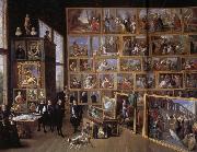 David Teniers Archduke Leopold Wihelm's Galleries at Brussels oil